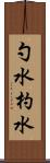 勺水 Scroll