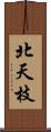 北天枝 Scroll