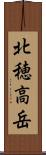 北穂高岳 Scroll