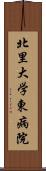 北里大学東病院 Scroll