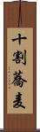 十割蕎麦 Scroll