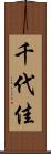 千代佳 Scroll