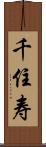 千住寿 Scroll