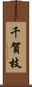 千賀枝 Scroll