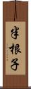 半根子 Scroll