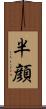 半顔 Scroll