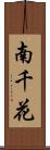 南千花 Scroll