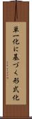 単一化に基づく形式化 Scroll