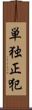 単独正犯 Scroll