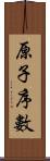 原子序數 Scroll