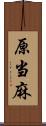 原当麻 Scroll