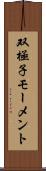 双極子モーメント Scroll