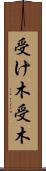 受け木 Scroll