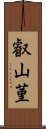 叡山菫 Scroll