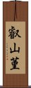 叡山菫 Scroll