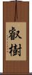 叡樹 Scroll