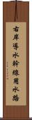 右岸導水幹線用水路 Scroll
