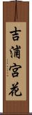 吉浦宮花 Scroll