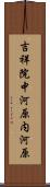 吉祥院中河原内河原 Scroll