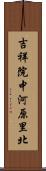 吉祥院中河原里北 Scroll