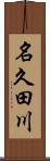 名久田川 Scroll