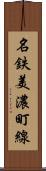 名鉄美濃町線 Scroll