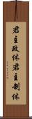 君主政体 Scroll