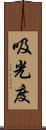 吸光度 Scroll