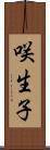 咲生子 Scroll