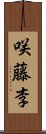 咲藤李 Scroll