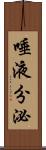 唾液分泌 Scroll