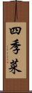 四季菜 Scroll