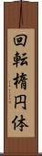回転楕円体 Scroll