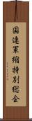 国連軍縮特別総会 Scroll