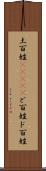 土百姓(ateji) Scroll
