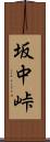 坂中峠 Scroll