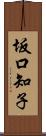 坂口知子 Scroll