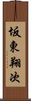 坂東翔次 Scroll