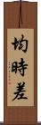 均時差 Scroll
