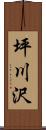 坪川沢 Scroll