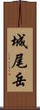 城尾岳 Scroll