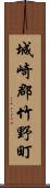 城崎郡竹野町 Scroll
