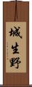 城生野 Scroll