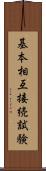 基本相互接続試験 Scroll