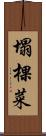 塌棵菜 Scroll