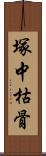 塚中枯骨 Scroll