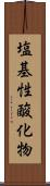 塩基性酸化物 Scroll
