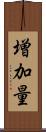 増加量 Scroll