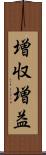 増収増益 Scroll