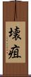 壊疽 Scroll